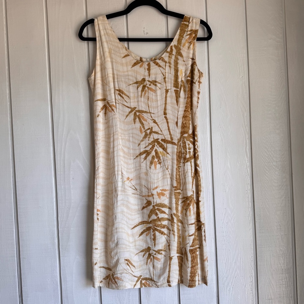 Vintage Jams World Bamboo Print Dress